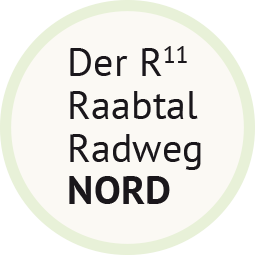Der R11 Raabtal Radweg Nord